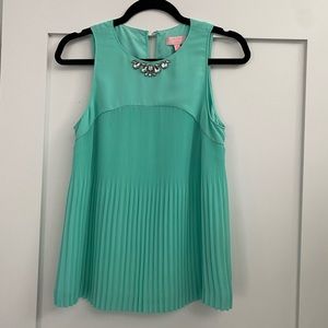 Ted Baker London dressy sleeveless top! with built in Rhinestones